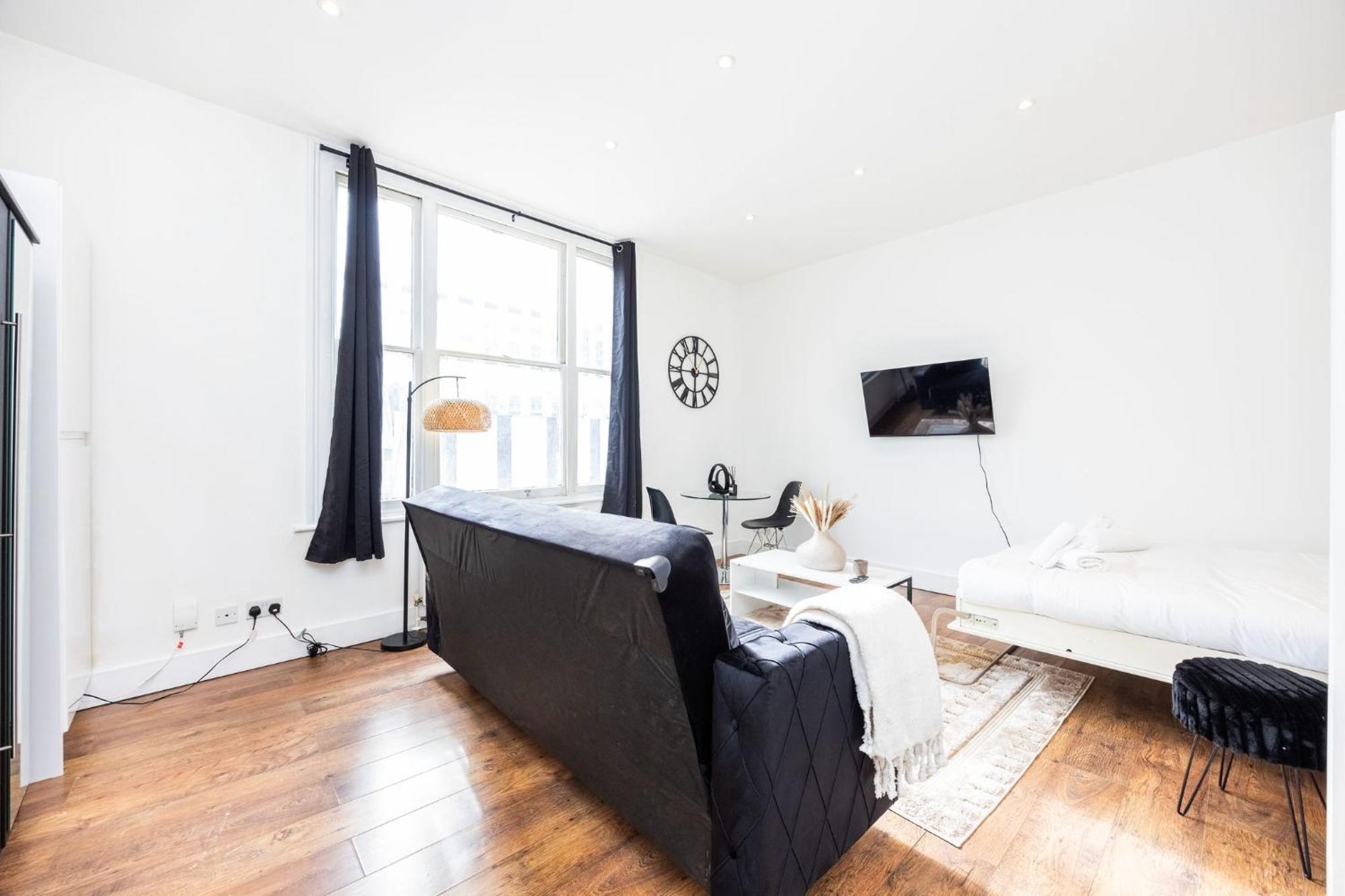 Stylish Studio Apartment In Fulham Londres Exterior foto
