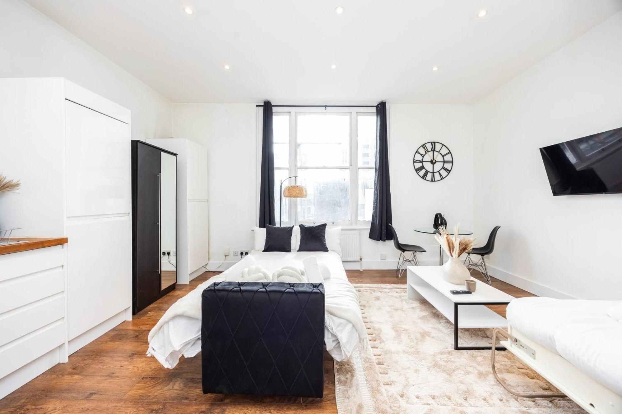 Stylish Studio Apartment In Fulham Londres Exterior foto